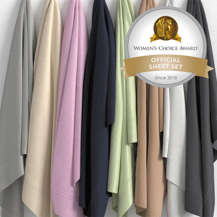 PureCare Bamboo Midnight Blue Sheets - Image 3