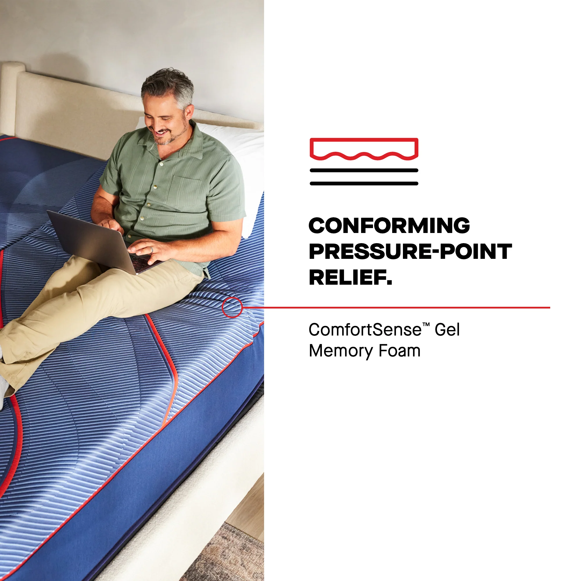 Sealy Posturepedic Elite Albany2 Hybrid Medium Mattress - Image 9