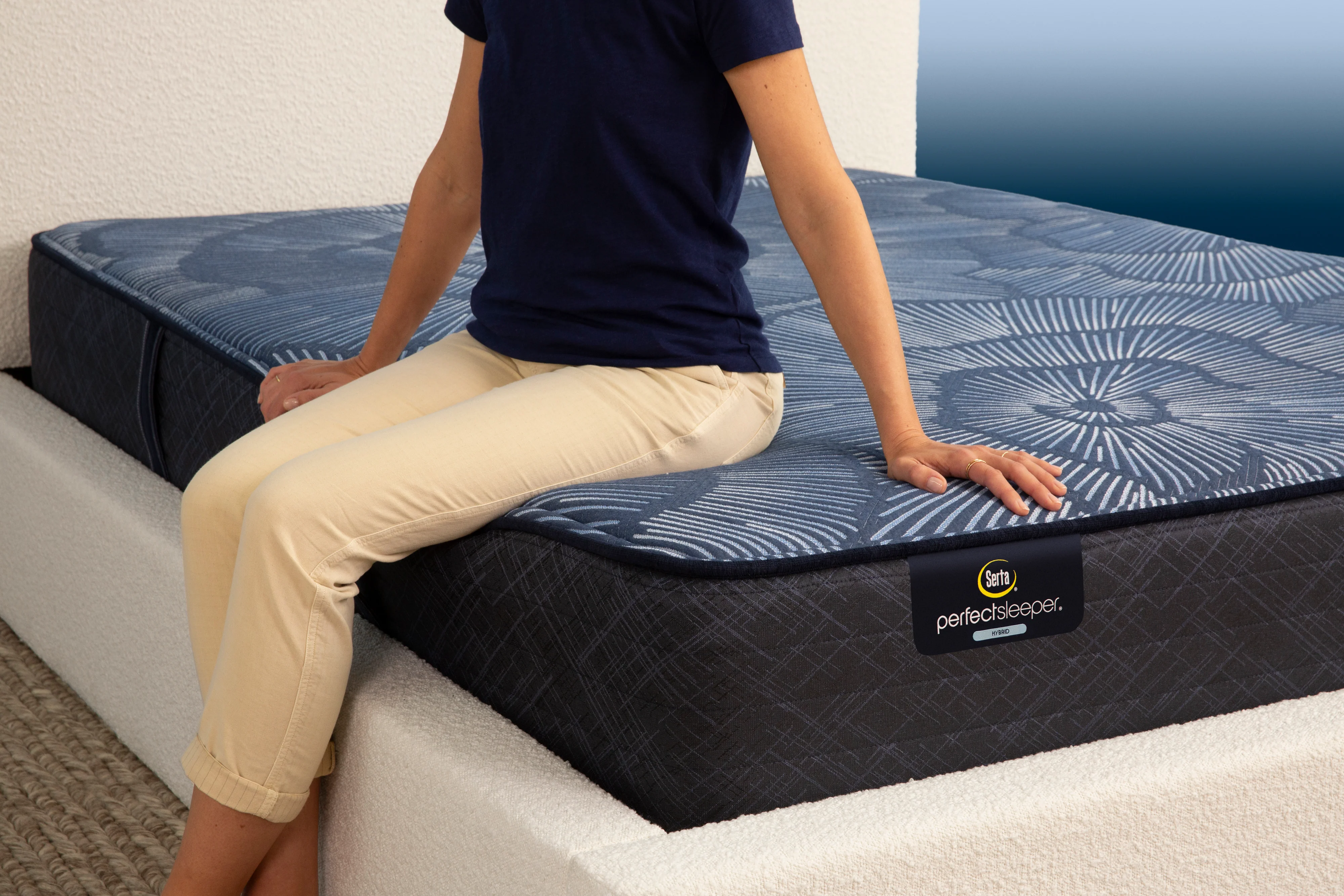 Serta Perfect Sleeper Dazzling Night Hybrid Firm Twin XL Mattress - Image 4