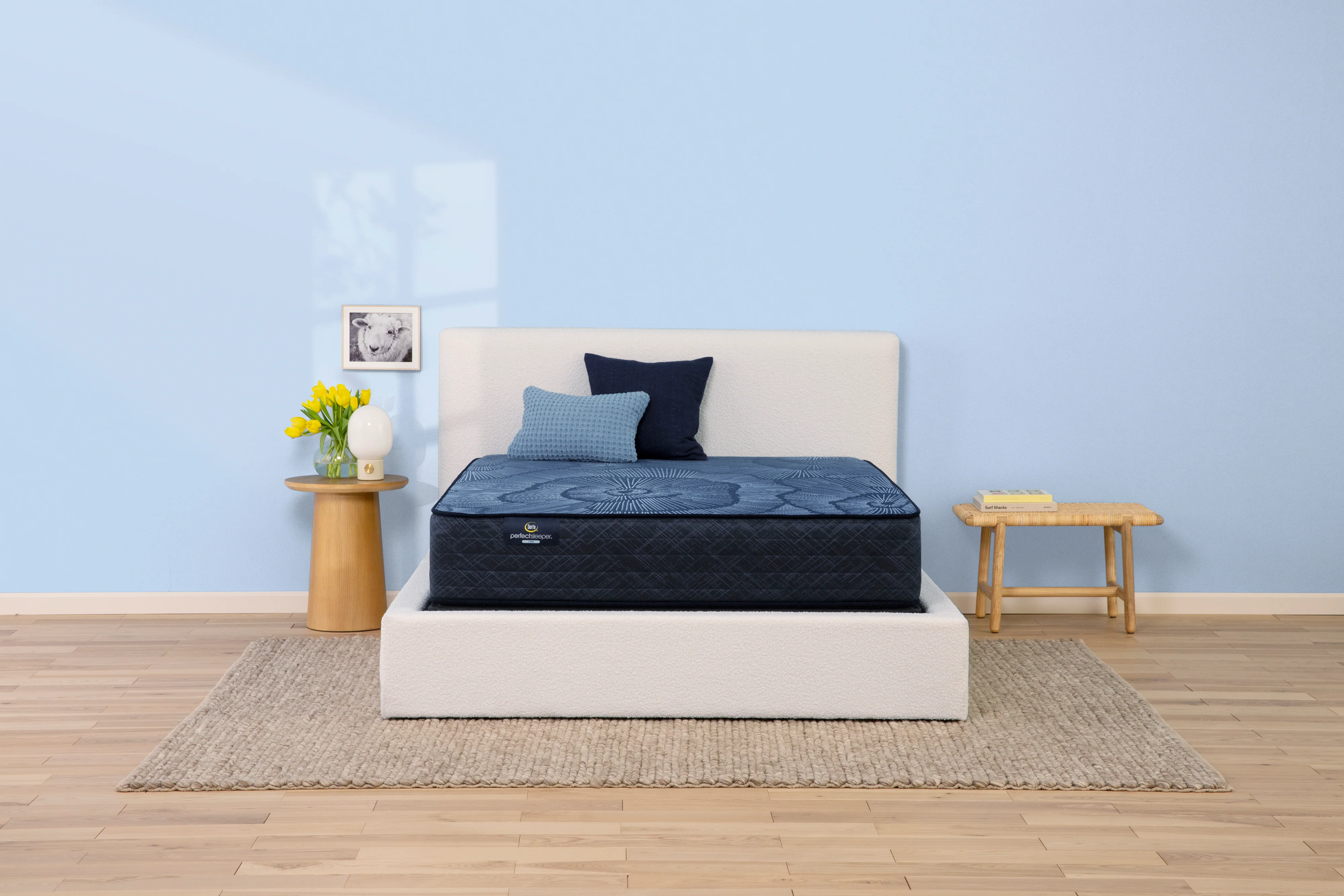 Serta Perfect Sleeper Dazzling Night Hybrid Medium Full Mattress - Image 2