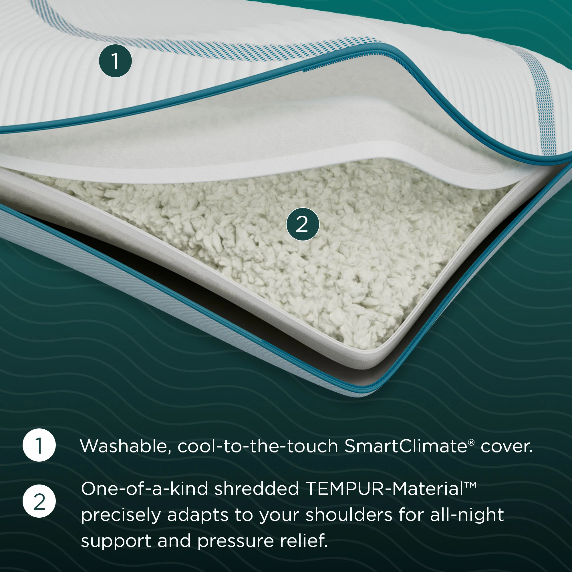 Tempur-Adapt® ProAdjust Pillow - Image 4